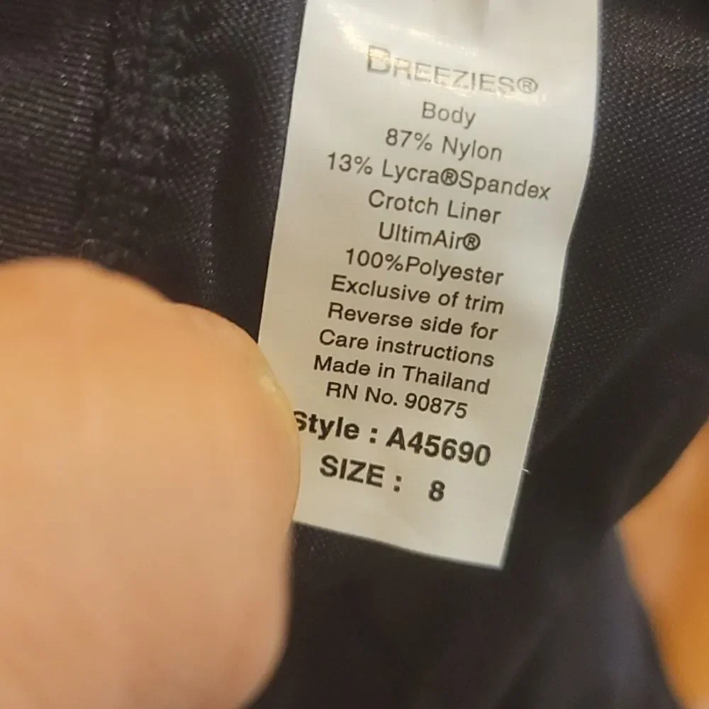 Breezes underwear size 8‎